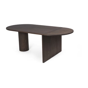 Pylo ruokapöytä 210 x 100 x 74 cm - Dark stained oak - Ferm Living