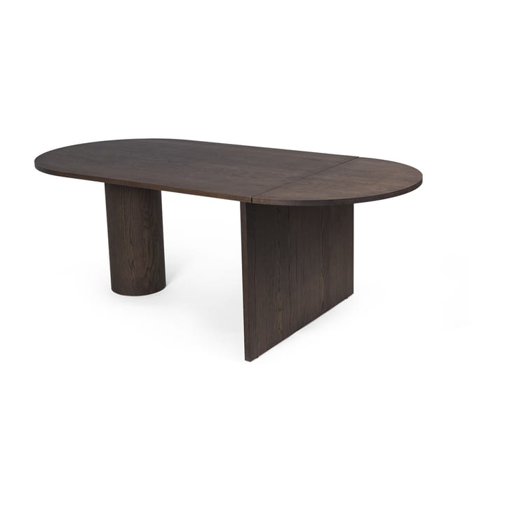 Pylo ruokapöytä 210 x 100 x 74 cm, Dark stained oak Ferm Living