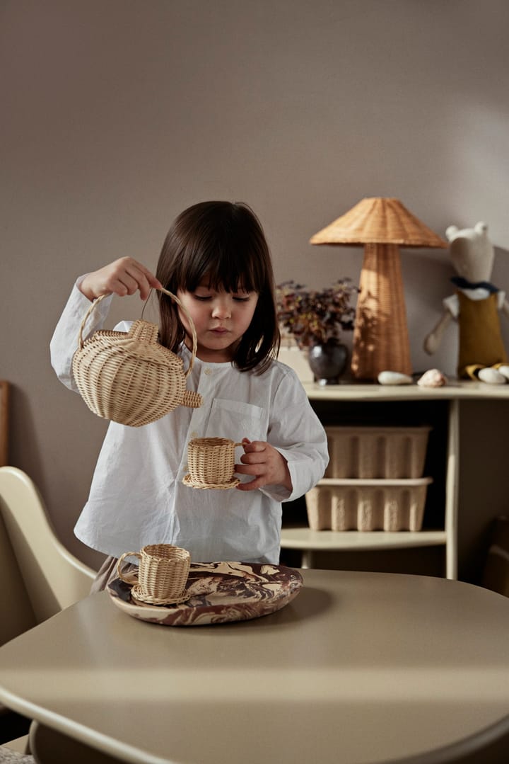 Rattan teeastiasto 3 osaa, Natural Ferm Living