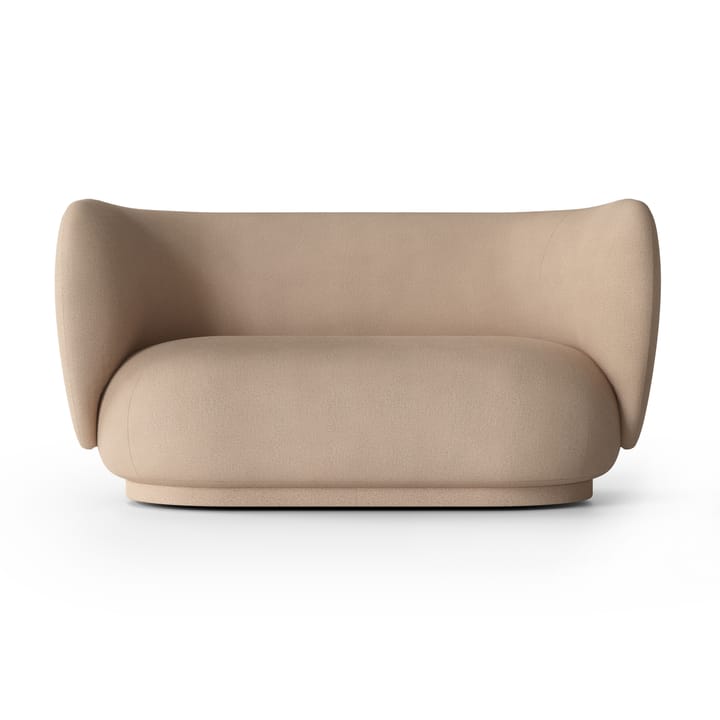Rico 2-istuttava sohva - Brushed sand - Ferm Living