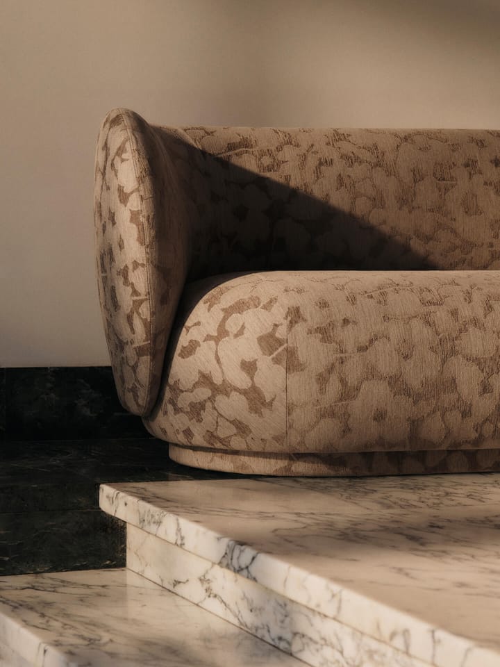 Rico 2-istuttava sohva, Taupe Ferm Living