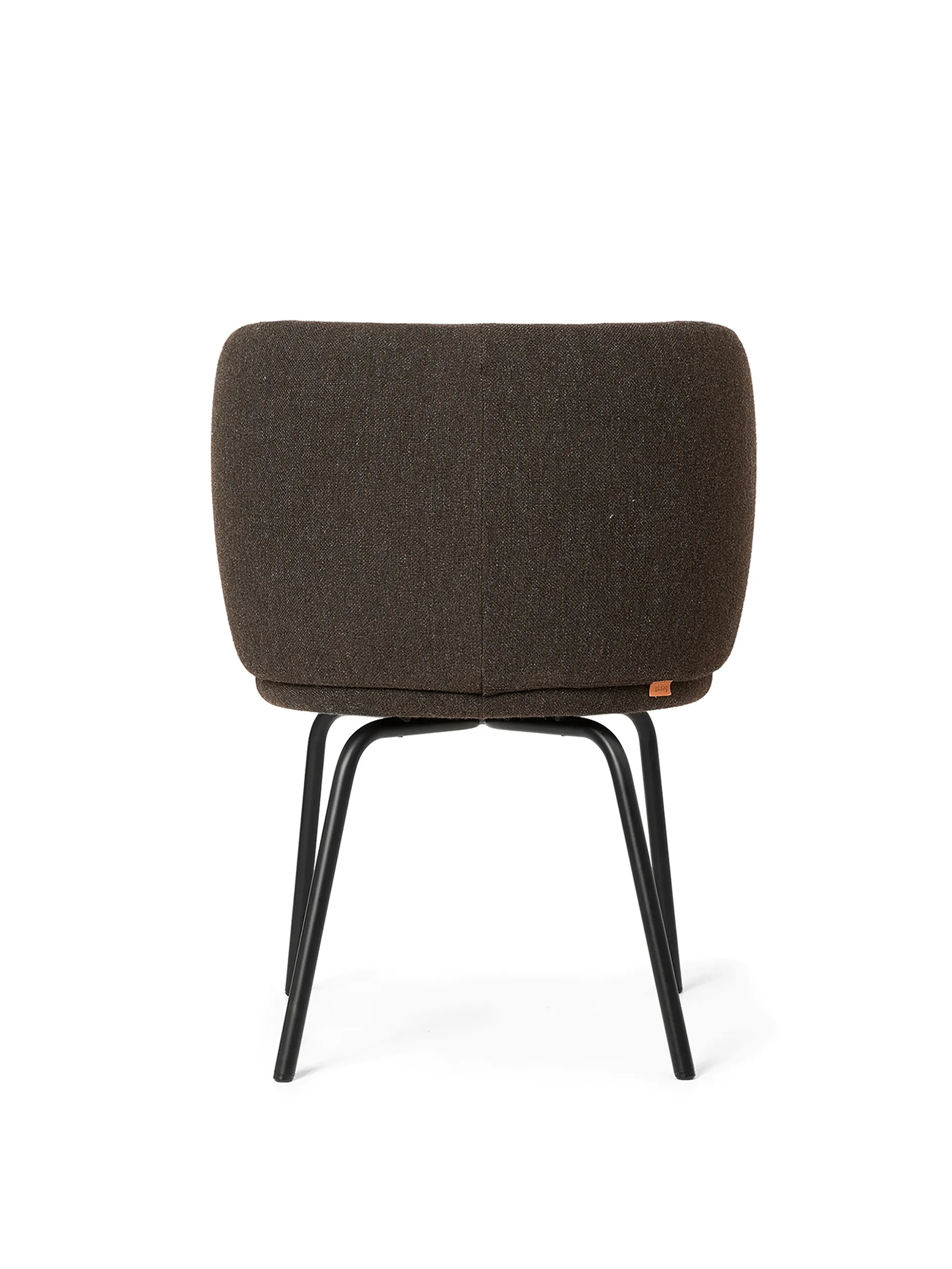Rico dining chair hallingdal, Dark grey brown-black Ferm Living