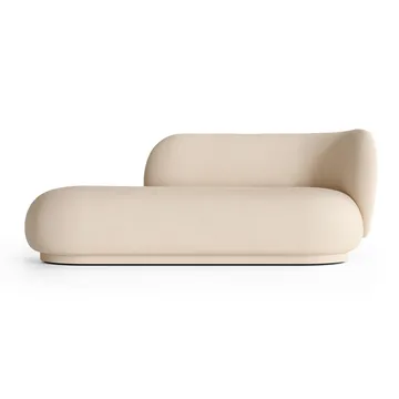 Rico divaani kivik oikea - Brushed offwhite - Ferm Living