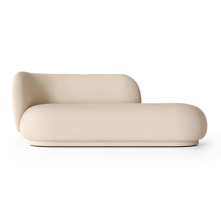 Rico divaani kivik vasen - Brushed offwhite - Ferm Living
