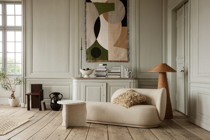 Rico divaani oikea, Brushed offwhite Ferm Living