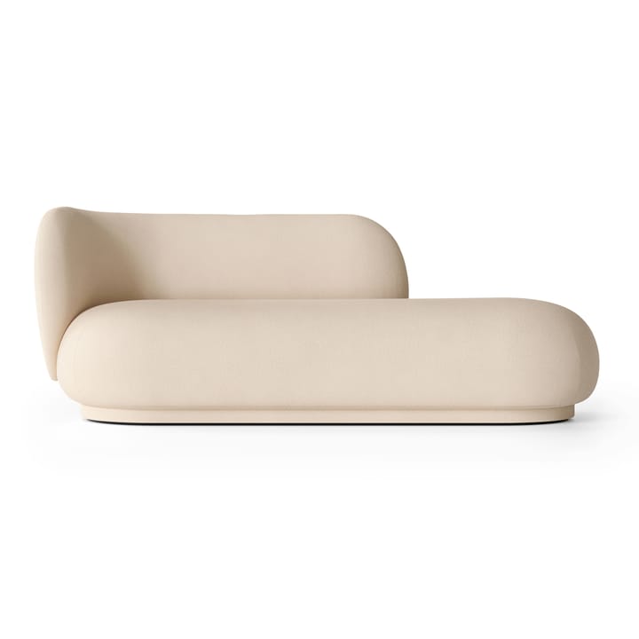 Rico divaani vasen - Brushed offwhite - Ferm LIVING