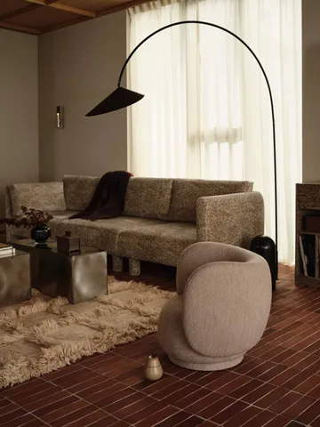 Rico kids lounge chair nojatuoli - Luonnollinen - Ferm Living