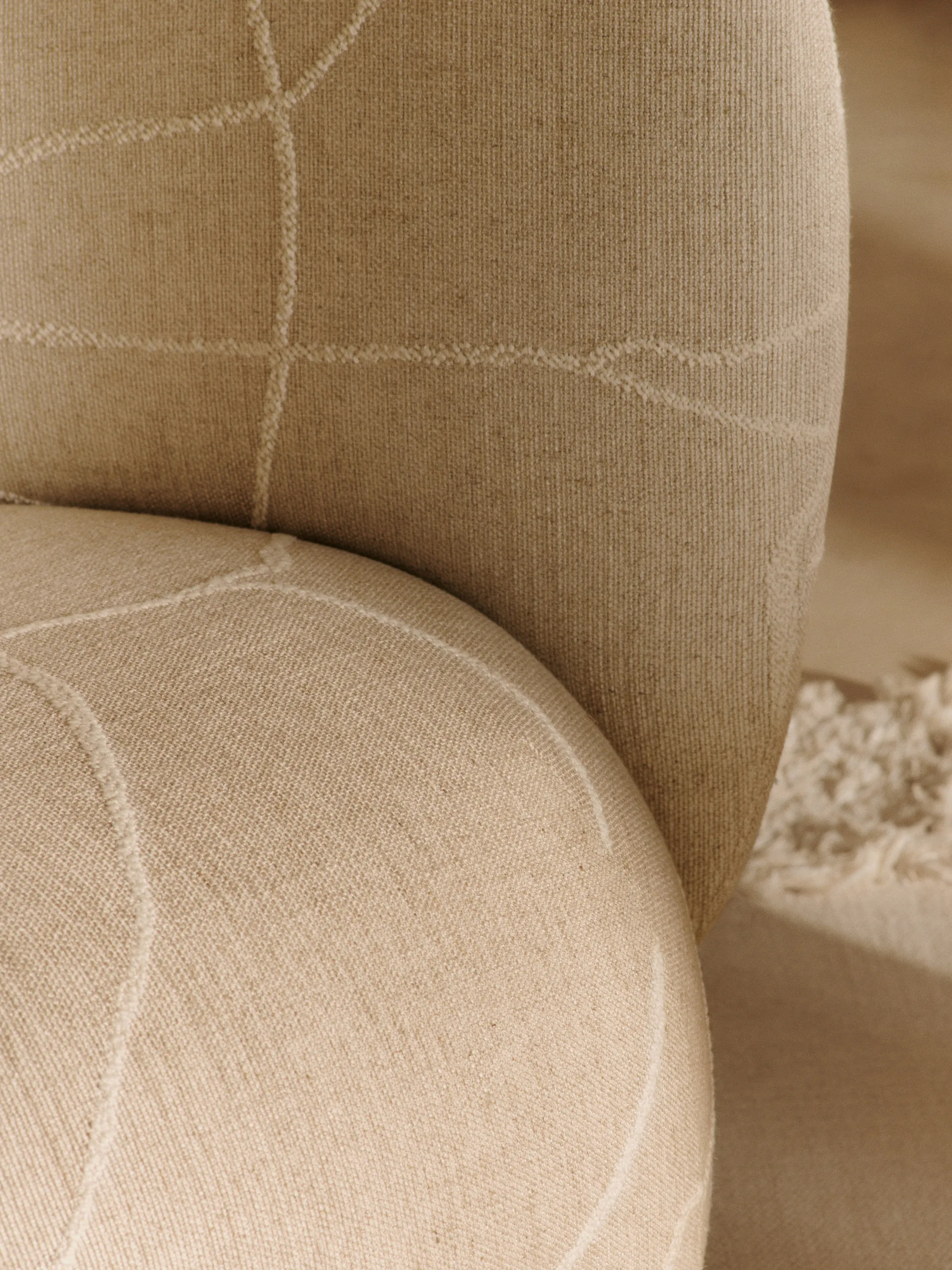 Rico lounge chair -nojatuoli, Can Lis Ferm Living