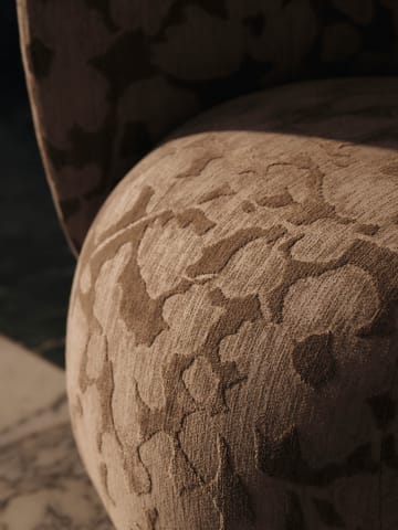 Rico lounge chair nojatuoli swivel - Cilla-Taupe - Ferm Living