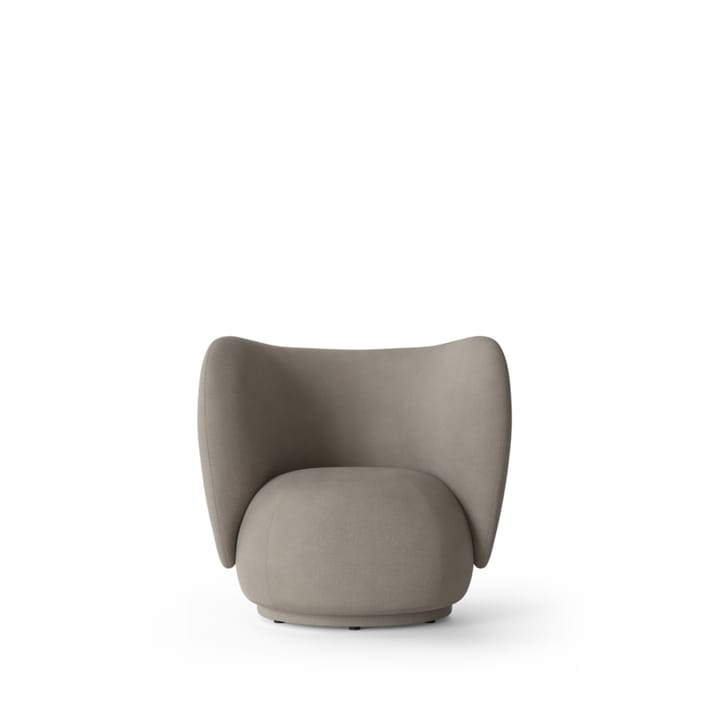 Rico lounge chair -nojatuoli - Warm grey, brushed - Ferm LIVING