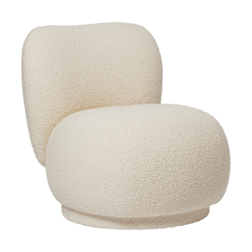Rico lounge chair piccolo nojatuoli - Nordic Bouclé-Off-white - Ferm Living