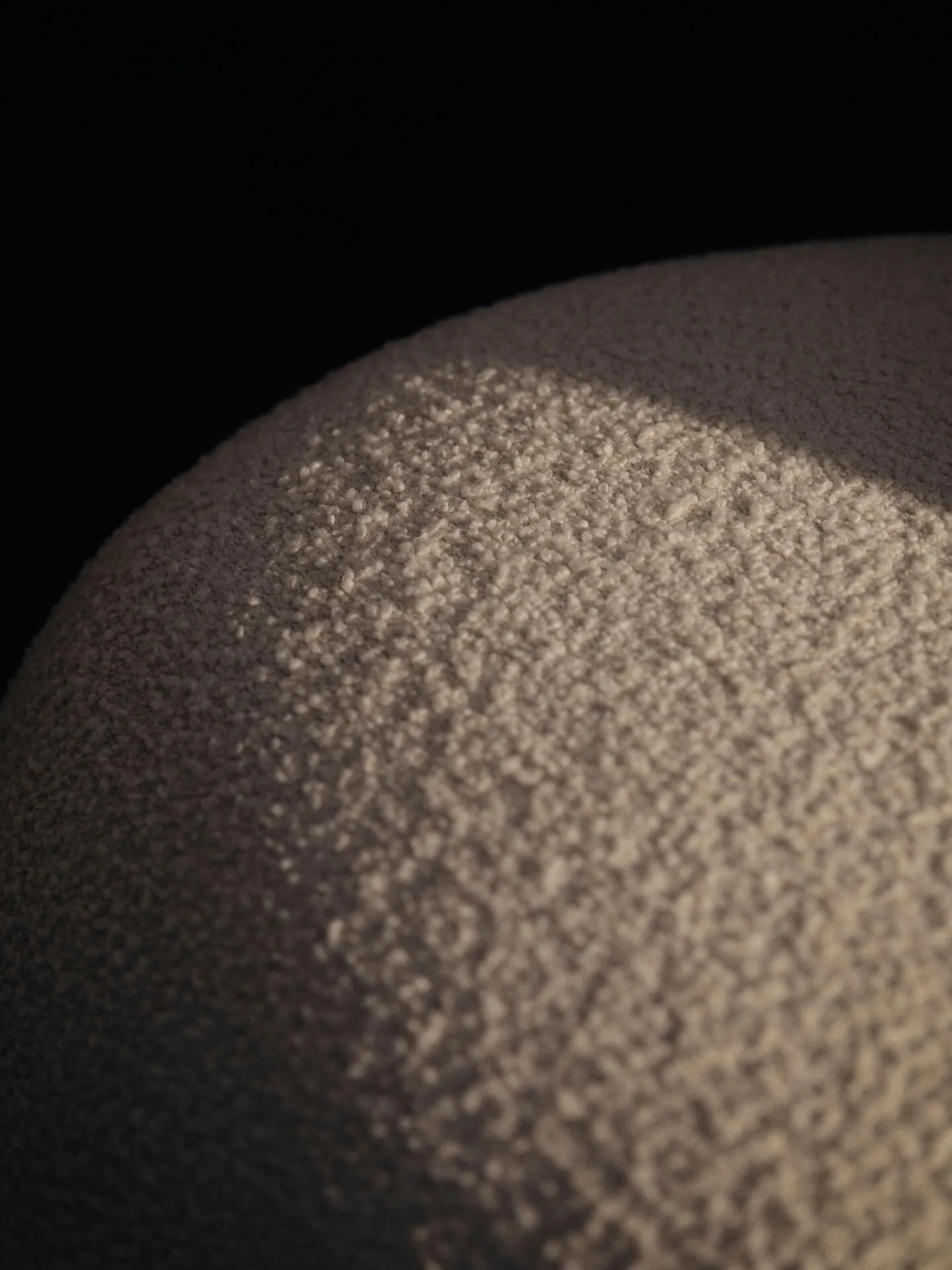 Rico lounge chair piccolo nojatuoli, Nordic Bouclé-Off-white Ferm Living