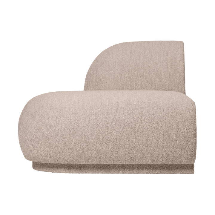 Rico open sohvamoduuli L - Soft bouclé-natural - Ferm Living
