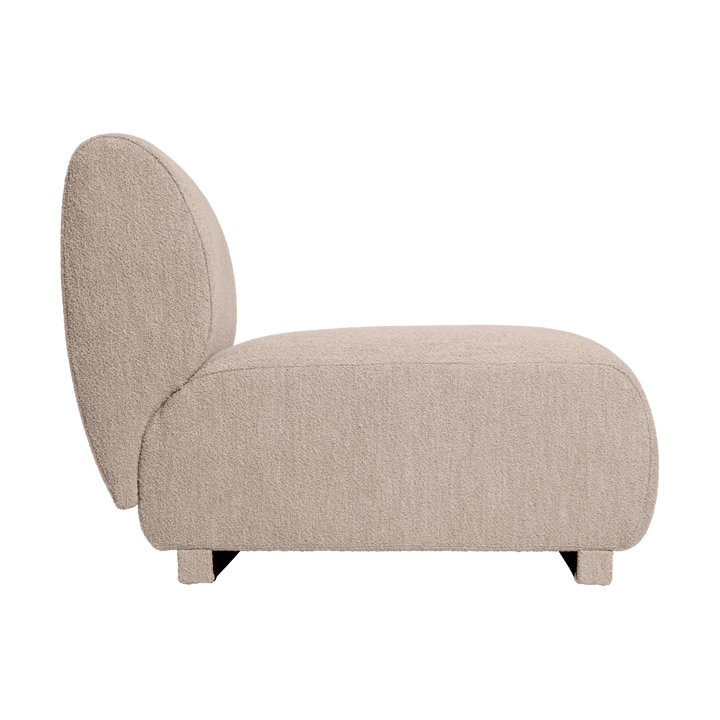 Rico open sohvamoduuli R, Soft bouclé-natural Ferm Living