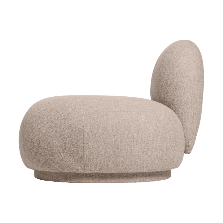 Rico open sohvamoduuli R, Soft bouclé-natural Ferm Living