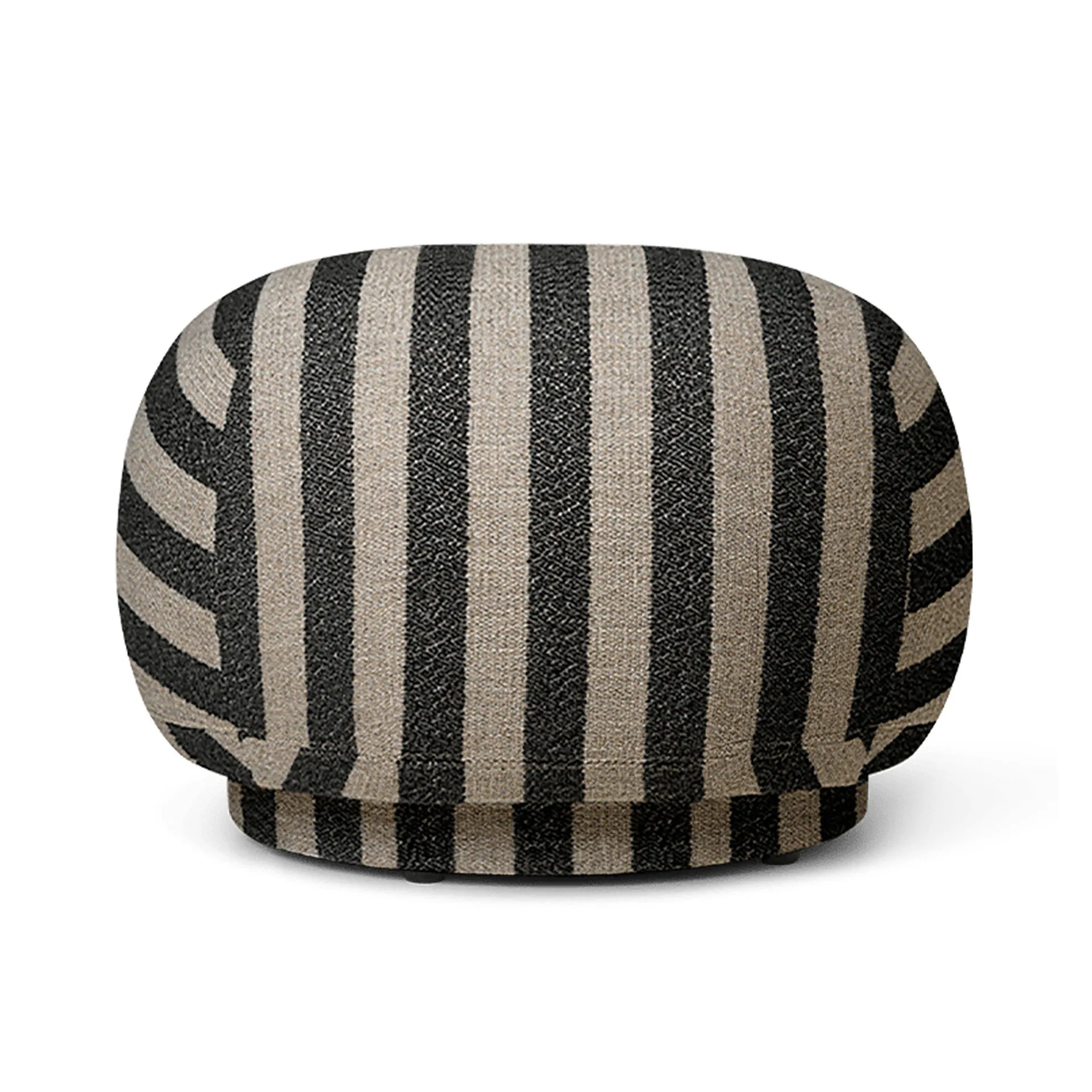Rico pouf -istuinrahi, Louisiana sand black Ferm Living