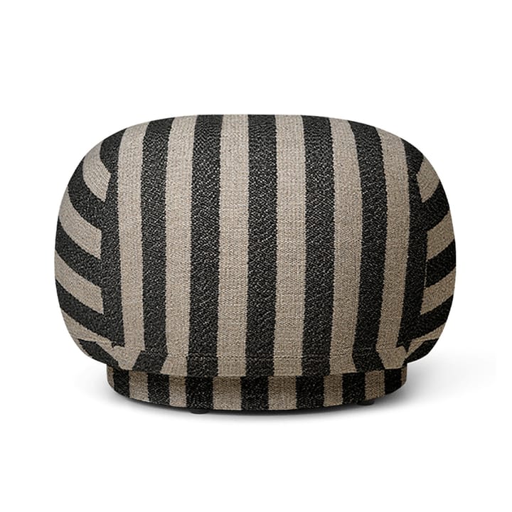 Rico pouf -istuinrahi - Louisiana sand black - ferm LIVING