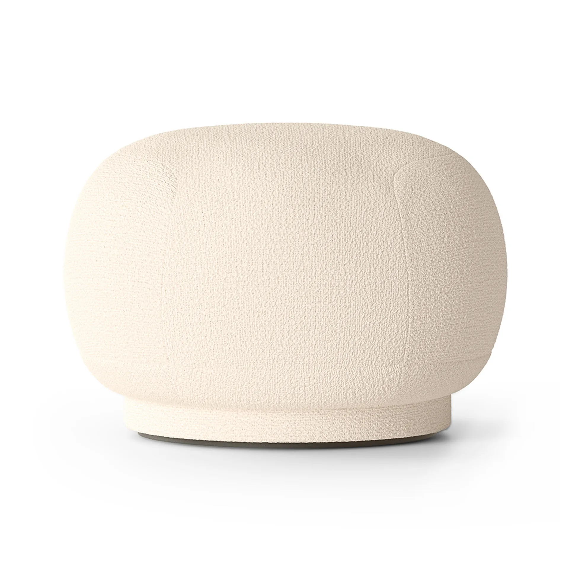 Rico pouf -istuinrahi, Wool bouclé offwhite Ferm Living
