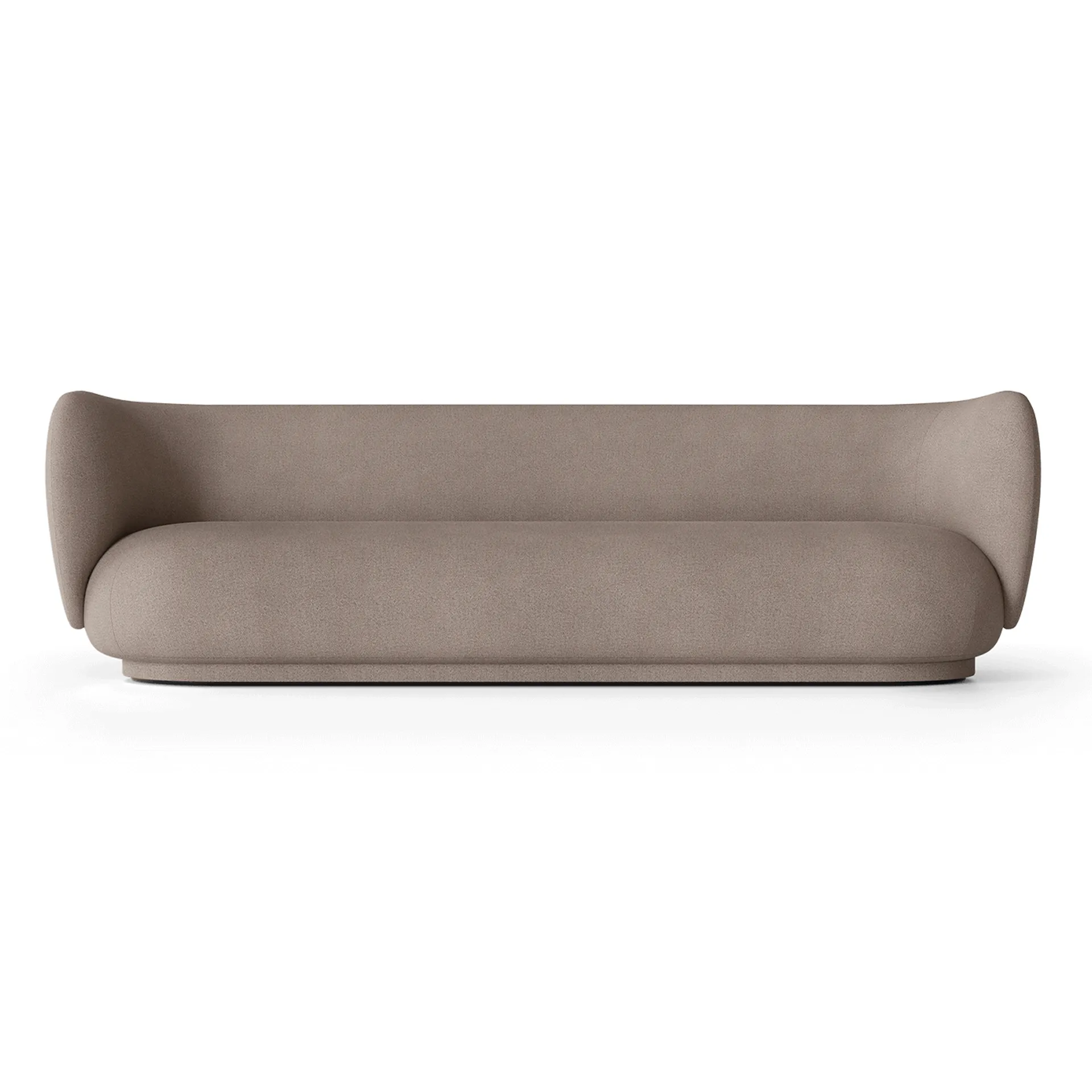 Rico sohva 4-istuttava, Brushed warm grey Ferm Living