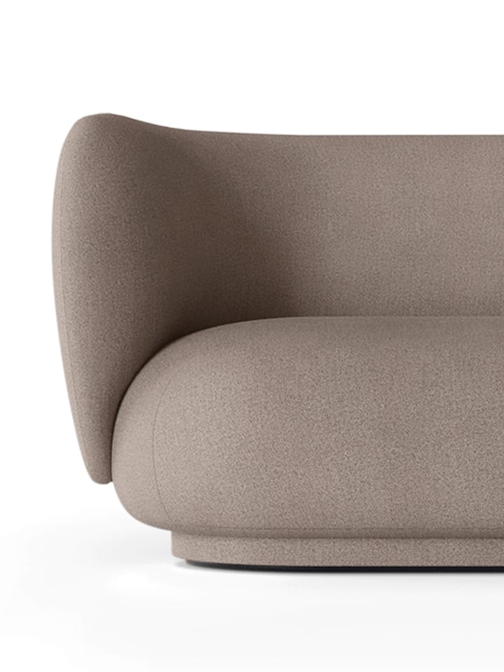 Rico sohva 4-istuttava - Brushed warm grey - ferm LIVING