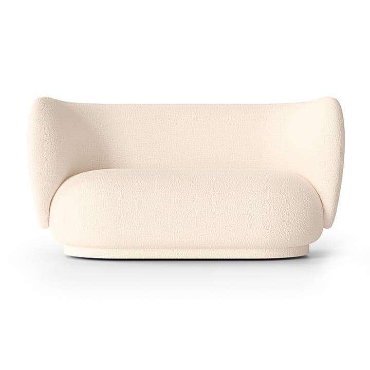 Rico sohva bouclé 2-istuttava - Bouclé offwhite - Ferm LIVING