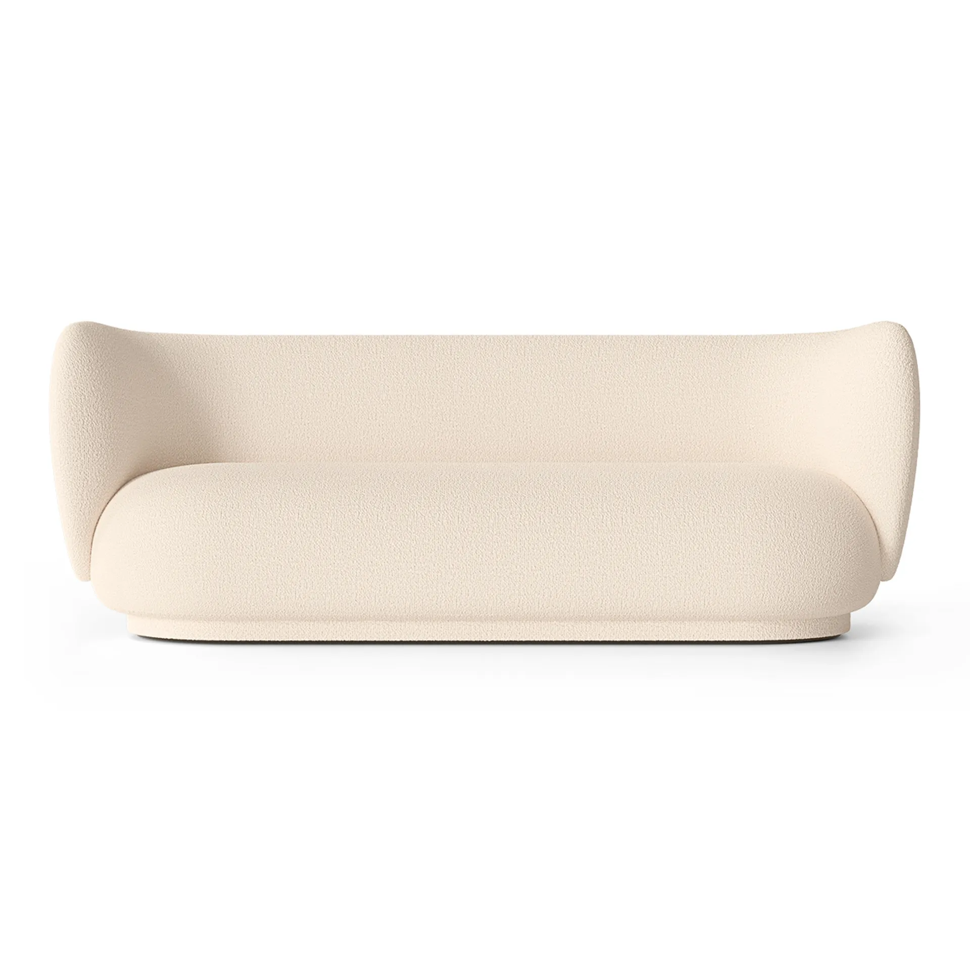 Rico sohva bouclé 3-istuttava, Wool bouclé offwhite Ferm Living
