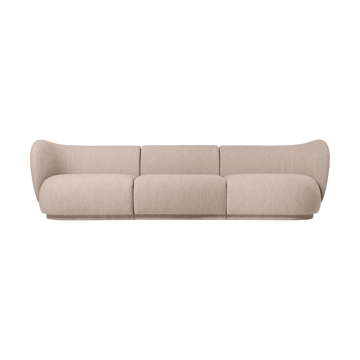 Rico sohvamoduuli armrest L Soft Bouclé - Natural - Ferm Living