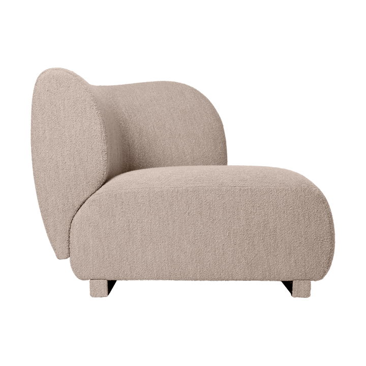 Rico sohvamoduuli armrest R Soft Bouclé, Natural Ferm Living