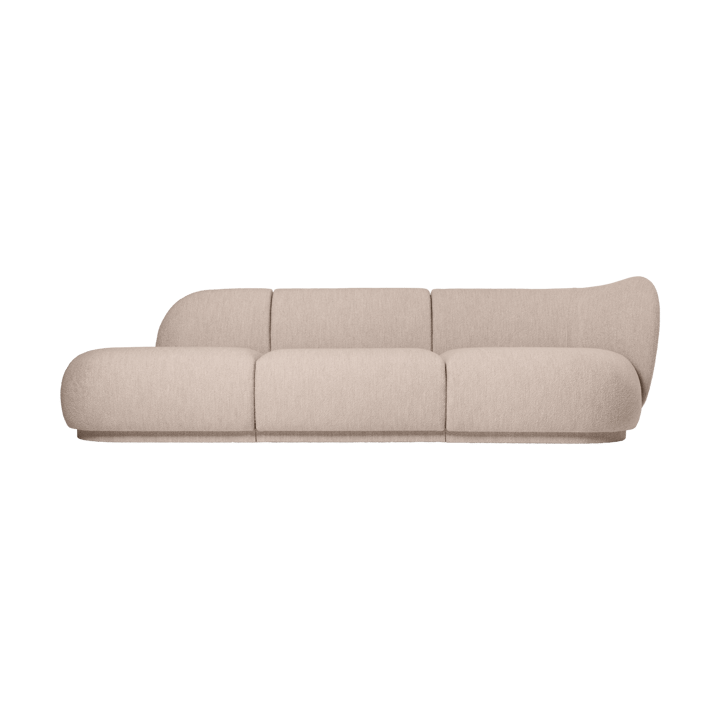 Rico sohvamoduuli armrest R Soft Bouclé, Natural Ferm Living