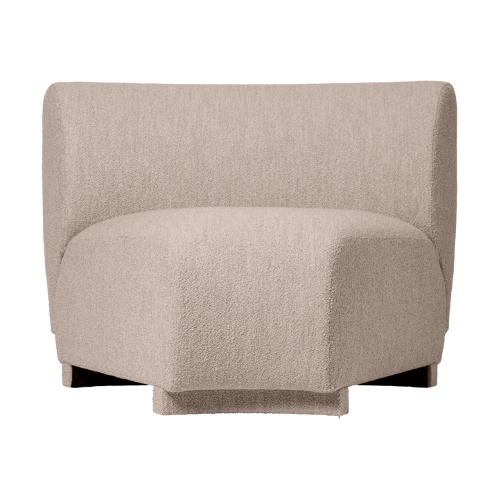 Rico sohvamoduuli corner 45 Soft Bouclé - Natural - Ferm Living