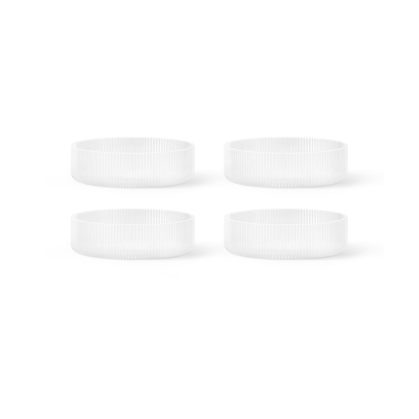 Ripple aamiaiskulho 4 kpl, Frosted Ferm Living