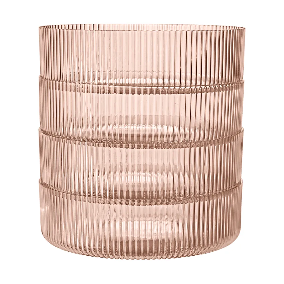 Ripple aamiaiskulho 4 kpl, Poskipuna Ferm Living