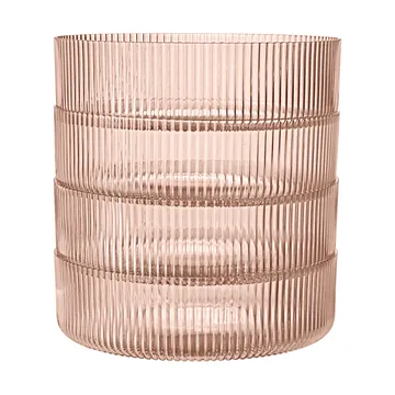 Ripple aamiaiskulho 4 kpl - Poskipuna - Ferm Living