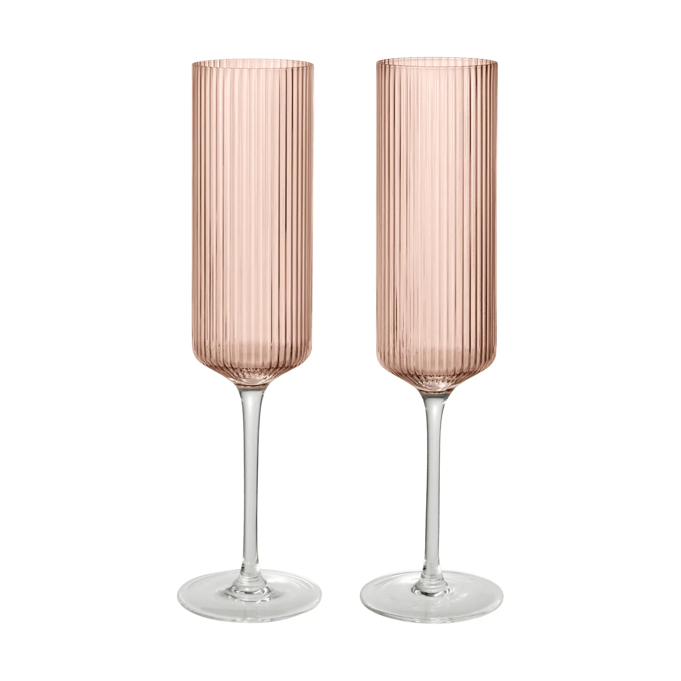 Ripple Champagne flutes samppanjalasit 15 cl 2-pack, Poskipuna Ferm Living