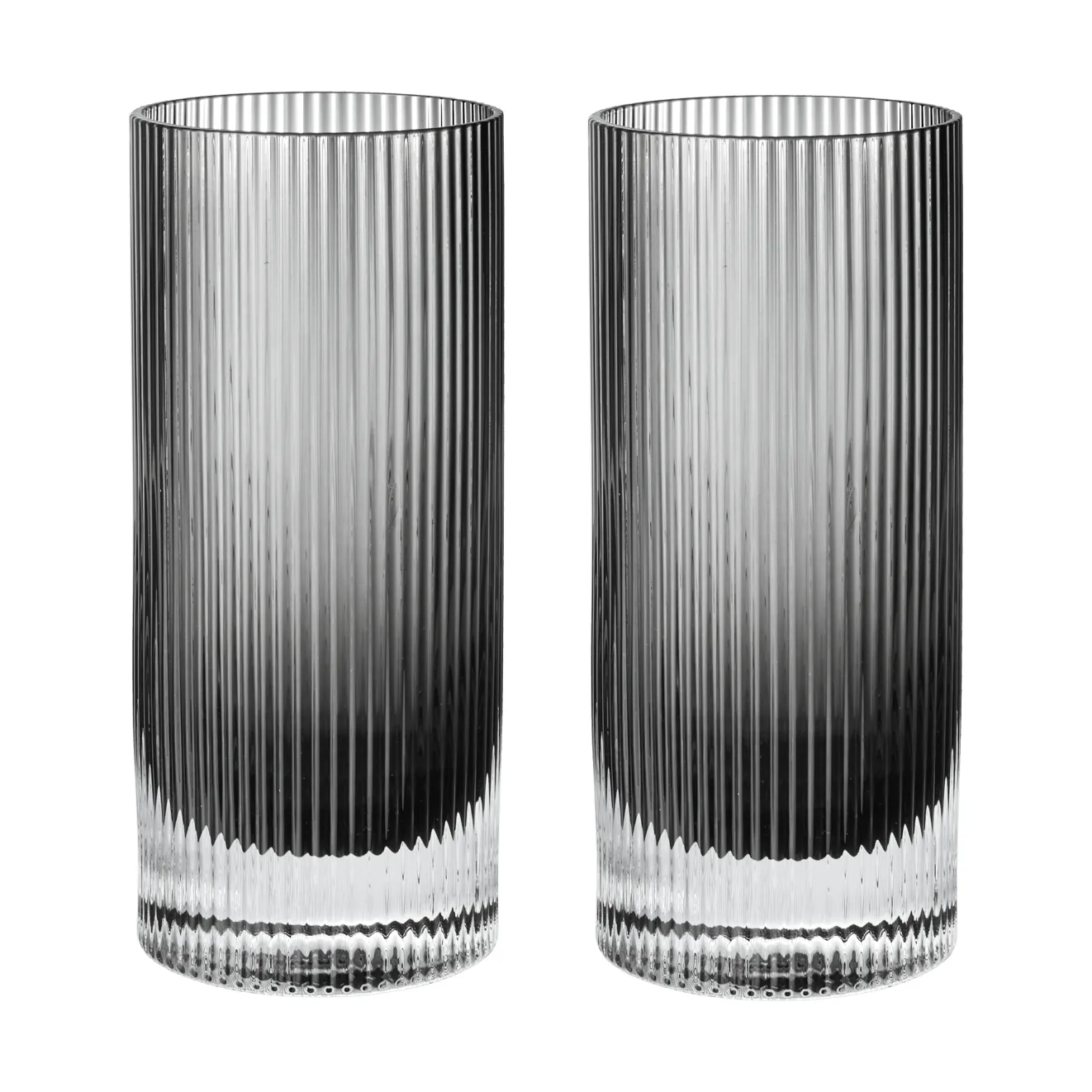 Ripple Highball-lasit 48 cl, 2-pack, Savunharmaa Ferm Living
