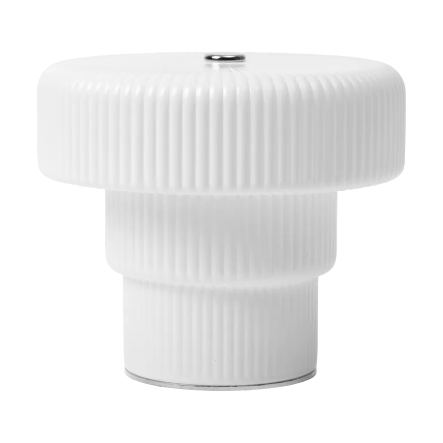 Ripple kannettava pöytälamppu, White (valkoinen), 10 cm Ferm Living