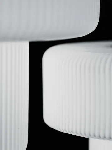 Ripple kannettava pöytälamppu - White (valkoinen), 16,5 cm - Ferm Living