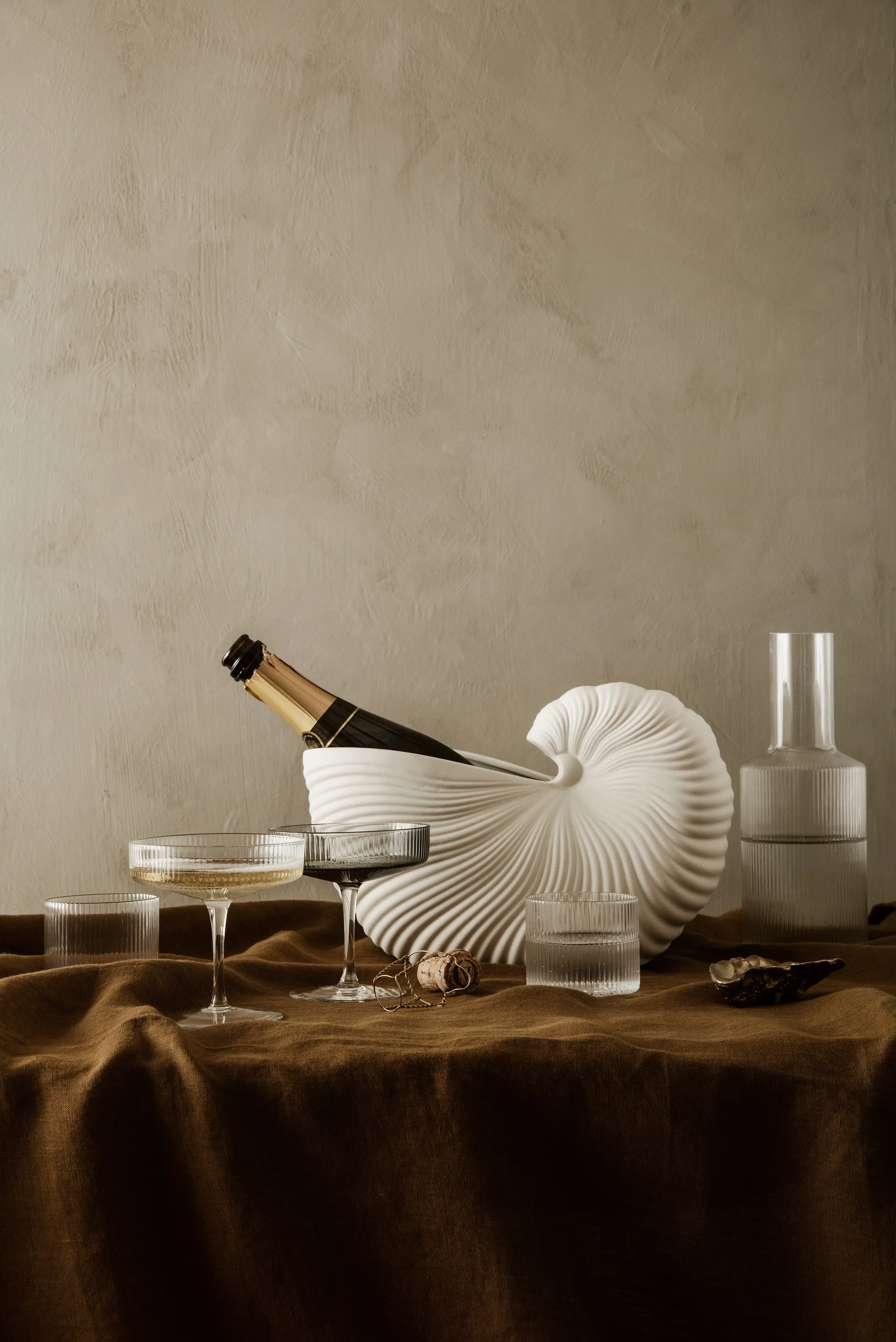 Ripple karahvi, kirkas Ferm Living