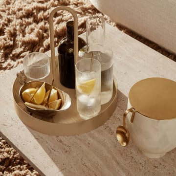 Ripple lasi 4 kpl - kirkas - Ferm Living