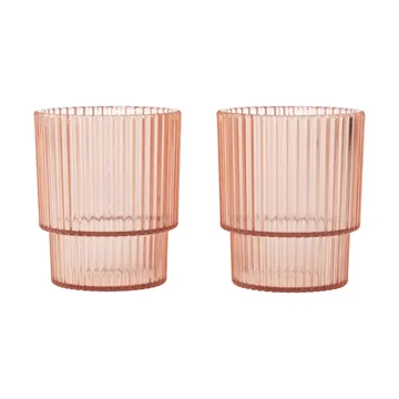 Ripple lasten juomalasi - Blush, 2 kpl - Ferm Living