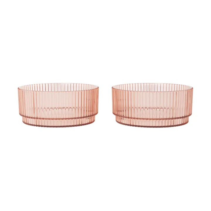 Ripple lasten kulho - Blush, 2 kpl - Ferm Living