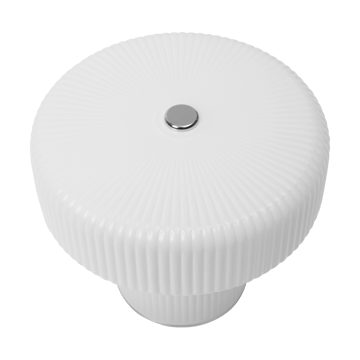 Ripple portaattilamppu 10 cm - White - Ferm Living