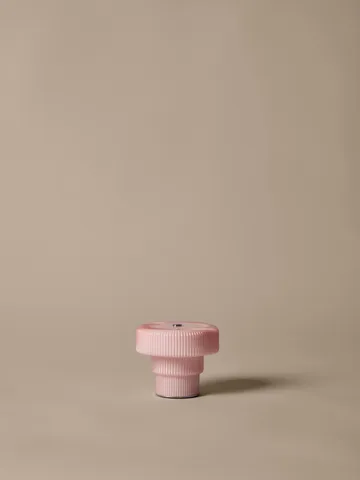Ripple portaattilamppu - Vaalea ruusu, 10 cm - Ferm Living