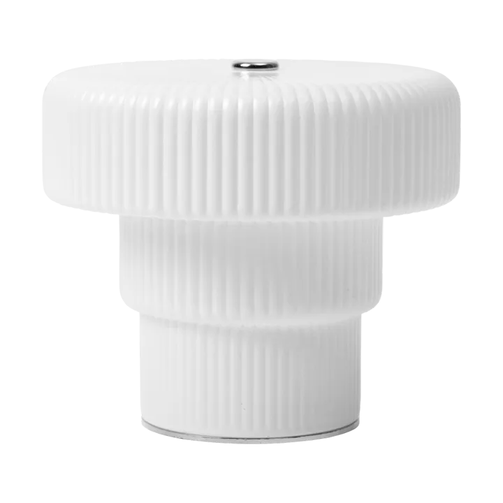 Ripple portaattilamppu - White, 10 cm - Ferm Living