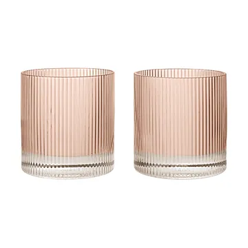 Ripple tumbler lasi 25 cl 2-pack - Poskipuna - Ferm Living