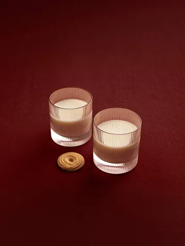 Ripple tumbler lasi 25 cl 2-pack - Poskipuna - Ferm Living