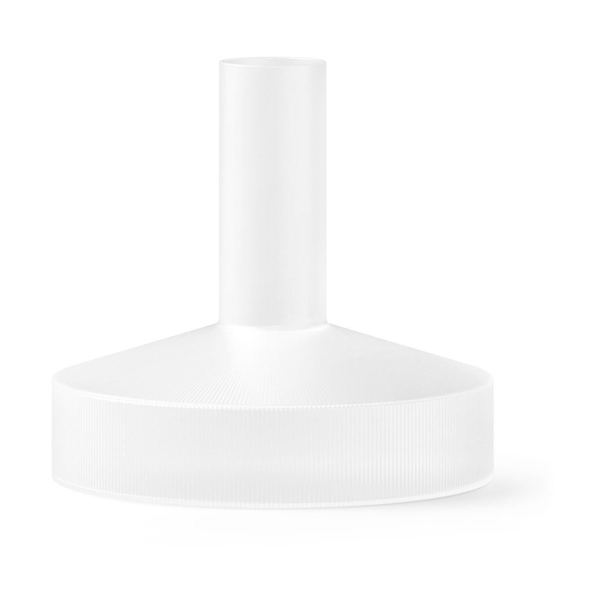 Ferm Living Ripple viinikarahvi Frosted | Skandinaavinen Sisustus | Viinikarahvit | Valkoinen