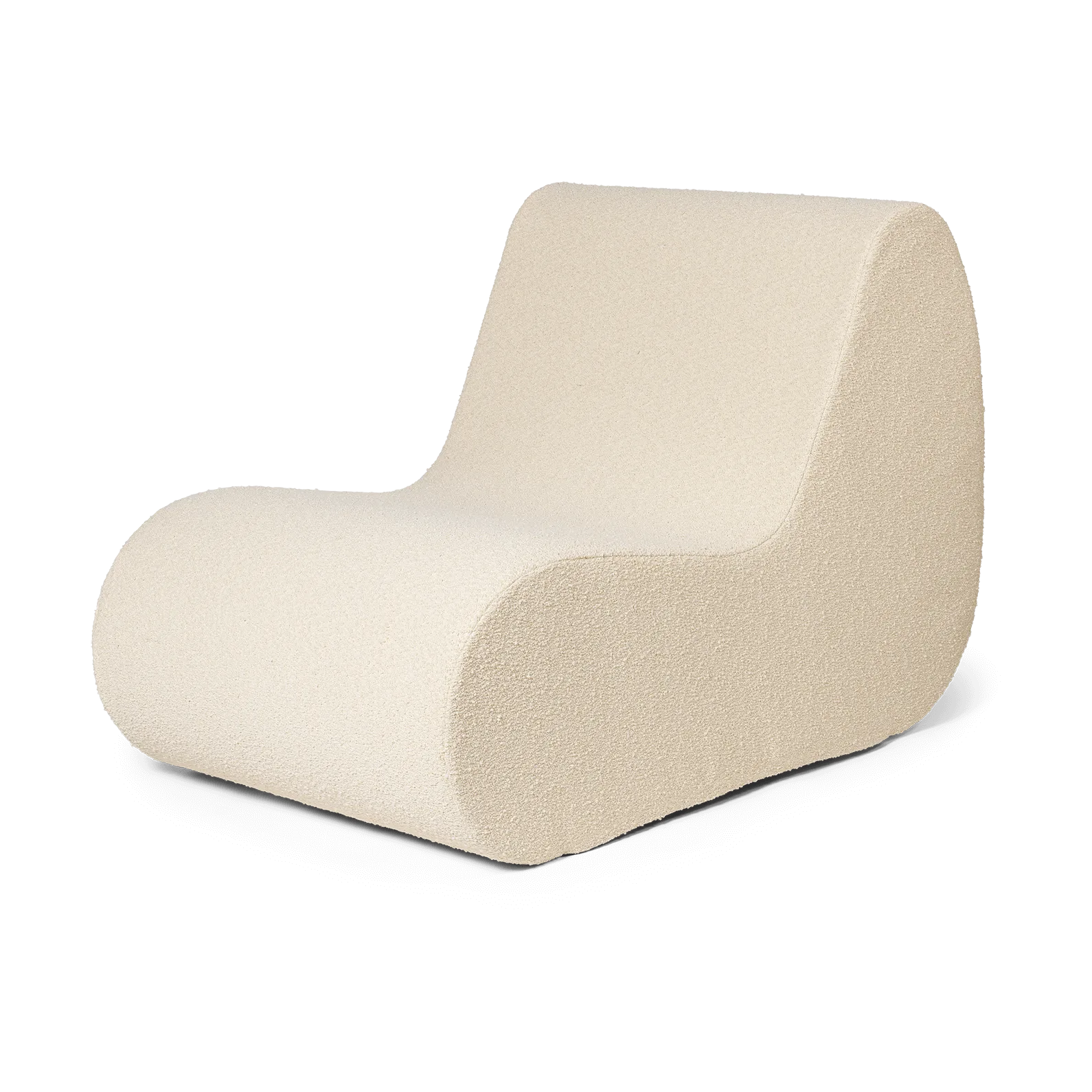 Rouli center module pure bouclé moduulisohva, Off-white Ferm Living