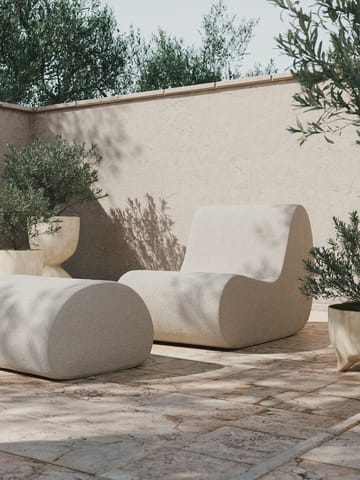 Rouli center module pure bouclé moduulisohva - Off-white - Ferm Living