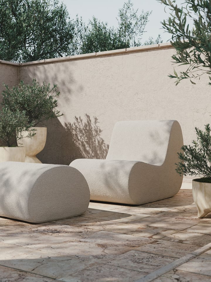 Rouli center module pure bouclé moduulisohva, Off-white Ferm Living